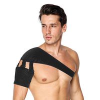 ZJchao Adjustable Shoulder Support Strap Protection Brace Rotator Cuff and Elbow Support Wrap for Dislocated AC Joint Pain Relieve, Injury Prevention and Recovery, Fits Men and Women