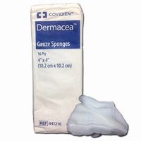 Kendall Dermacea Gauze Sponge 16 Ply 4 x 4 Inch