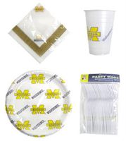 Michigan Wolverines Official NCAA Dinner Plate Set by Duck House