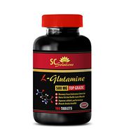 Muscle gain Supplements - L-GLUTAMINE - L-glutamine - 1 Bottle 100 Capsules