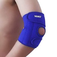 Runspeed Elbow Brace Support, Reversible Adjustable Sleeve Brace Pads with Dual Stabilizers for Adult Sprain, Joint Pain Relief, Tendonitis, Tennis-Golfer's Elbow Arm Treatment, Weightlifting (Blue)