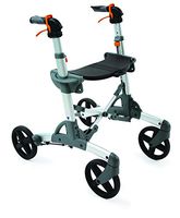Volaris All-Terrain Smart Rollator Walker with Four Wheels and Seat, Folding, Lightweight, Aluminum