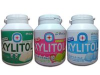 Dental xylitol gum bottle ~ 3 pieces (clear mint Muscat Apple mint) various one by one 153g (about 90 grains) [Parallel import]