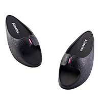 Hli-SHJHsmu Stovepipe slippers Posture Correction Fat Burning Slippers Rocker Slippers Posture Correction Fat Burning Slipper Women Shook Slippers Legs Slimming Pain (M, Black)