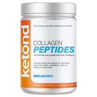 Ketond Collagen Peptides — Collagen Peptides for Nails, Hair, Joints and Skin — Unflavored (20 Servings)