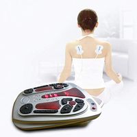 Electric Foot Massager - 99 Kinds of Electromagnetic Wave Intensity - 25 Circulation Massage Modes - Remote Control - May Help Improves Blood Circulation and Relieves Pains - Home Office