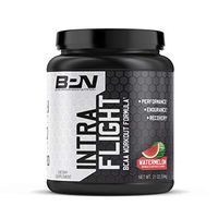 Bare Performance Nutrition, Intra-Flight, Branch Chain Amino Acids, Ultimate Endurance Supplement, Increase Endurance and Stamina, 2:1:1 BCAA + Recovery (Watermelon, 30 Servings)