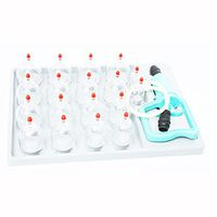 [Doctor Huh] 18 Cupping Set Vacuum Therapy Slimming Massage Acupressure BuHangKi Korea