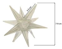 Jet Energized Crystal 12 Point Star Merkaba Gemstone Healing Spiritual Awakening Chakra Balancing Free Booklet Crystal Therapy Image is JUST A Reference.