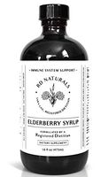 RD Naturals Elderberry Syrup - Formulated by a Registered Dietitian - Made with Raw Honey, Herbs, and Spices - No Preservatives, All Natural, Great Taste, 16oz Glass Bottle… (16oz)