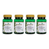 Swanson Full Spectrum 7 Mushroom Complex 60 Veg Caps 4 Pack