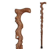 JCGZ Red Wood Quality Old Man Walking Stick Non-Slip Cane Elderly Supplies Walking Aid