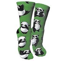 antspuent Cute Panda Bears Compression Socks Unisex Printed Socks Crazy Patterned Fun Long Cotton Socks Over The Calf Tube