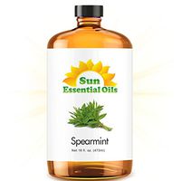 Spearmint Essential Oil (Huge 16oz Bottle) Bulk Spearmint Oil - 16 Ounce