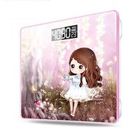 Large Size Electronic Scale USB Charging Body Scale Household Precision Weight Scale Weighing Scale Digital Scale (Color : D)
