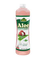 Alfa Vitamins Aloe Vera Drink with natural pulp, Coconut, flavor - 56 Ounce bottle - 6 pack