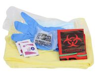 First Aid Only 21-755 8 Piece BBP Apparel Pack with CPR Kit