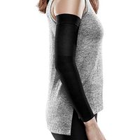 Ease Opaque Lymphedema Moderate Arm Sleeve - Large Regular - Black - 20-30 mmHg