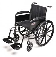 Everest & Jennings Traveler L3 20 X 16 Detachable Full Arm, Swing Away Footrest