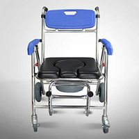 PLLP Medical Rehab Chair, Wheelchair,Lightweight Folding Wheelchair Driving Medical, Children's Plastic Fracture, Bathing Chair Wheelchair, Wheelchair Pregnant Woman Mobile Toilet