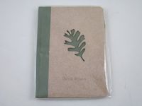Think Green Oak Leaf Large Notepad