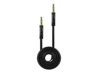 CellularOne Reach 9788 3.5mm Flat Wire Audio Cable for Smartphones/Tablets/MP3 Players - Black