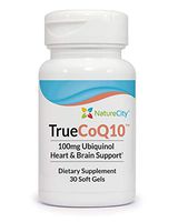 TrueCoQ10 Ubiquinol Form Highly Absorbable CoQ10 100mg