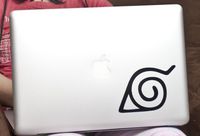 Hidden Leaf Symbol - Naruto - Apple Macbook Laptop Decal