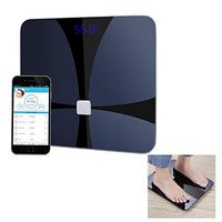 Bluetooth Body Fat Scale,Digital Bathroom Weight Scale Body Composition Analyzer with iOS and Android App