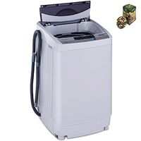 1.6 Cu.ft Portable Spin Compact Washing Machine By SpiritOne + GIFT Coconut Shell Massage Ball