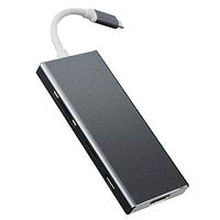 GorNorriss USB C Hub Adapter, 5-in-1 USB C Adapter with 4K USB C to TF Card SD Card, 3 USB 3.0 Ports, for MacBook Pro, iPad Pro, XPS, Pixelbook, and More