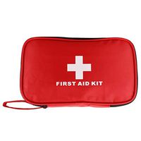 Aoutacc Compact First Aid Empty Pouch,Nylon Lightweight First Aid Bag for Emergency at Home, Office, Car, Outdoors, Boat, Camping, Hiking(Bag Only)