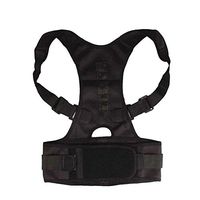 Adult Posture Corrector Corset Adjustable Magnetic Back Brace Support Belt Shoulder Orthopedic Vest