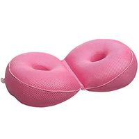 DYYTRm Beautiful Buttocks Seat Cushion,100% Memory Foam - Office Chair Car Seat Cushion - for Lower Back, Hamstrings, Hip Pain Relief Pink