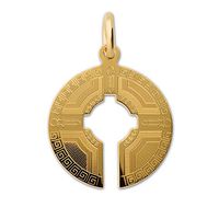 HighChi Pendant - 3/4" 18K Gold Plated