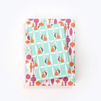 Wrappily Christmas Hedgehogs - Reversible Holiday Wrapping Paper - Eco Gift Wrap Allport Editions x