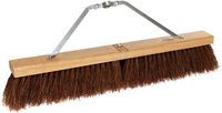 Weiler 44584 24" Block Size, Hardwood Block, Palmyra Fill, Contractor Coarse Sweeping Broom