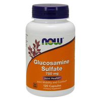 GLUCOSAMINE SULFATE, 750 mg, 120 Caps by Now Foods (Pack of 3)