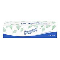 Surpass 21340 Facial Tissue, 2-Ply, Flat Box, 100/Box, 30 Boxes/Carton