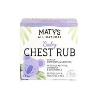 Matys All Natural Baby Chest Rub, 1.5 Ounce (2 Pack)