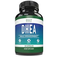 DHEA 50mg Male Enhancement Capsules - Best Supplement for Youthful Energy, Healthy Aging, Bone Mineral Density and Mood Support - 60 Capsules