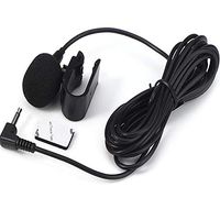Linhuipad 3.5mm Microphone External Mic Assembly for Car Vehicle Head Unit Bluetooth Enabled Stereo Radio GPS DVD