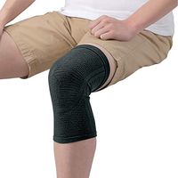 Phiten Aqua Titanium Knee Support, Black, Large/X-Large