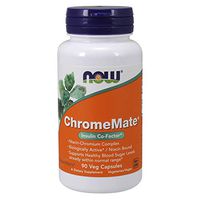 NOW Supplements, ChromeMate (Niacin-Chromium Complex), 90 Veg Capsules