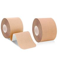 Bearals Kinesiology Tape, Elastic Therapeutic Sports Tape, Kinesiology Recovery Tapes for Shoulder Knee Elbow Ankle, Waterproof, Latex Free, 2”x 16.5 Feet Per Roll (Pack of 2)