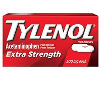 Product Of Tylenol Extra Strength, Pain/Fever Reducer Caplets, Count 1 - Headache/Pain Relief / Grab Varieties & Flavors