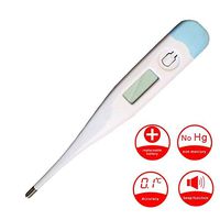 Digital Medical Thermometer for Armpit Oral 60s Fast Reading LCD Temperature Meter for Children Adult