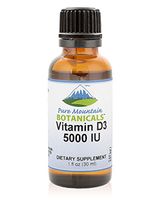 Liquid Vitamin D Drops - Unflavored Kosher D3 Liquid Drops in MCT Oil - 5000IU per Serving - 1oz Bottle