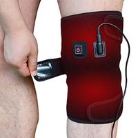 sticro Knee Heating Pad with 3 Temperature Setting, Safe Low Voltage Heated Brace Wrap for Joint Pain, Injuries, Arthritis Meniscus Pain Relief Hot Therapy