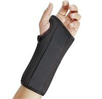 FLA ProLite 8" Wrist Splint Right Black X-Small 22-4501SBLK